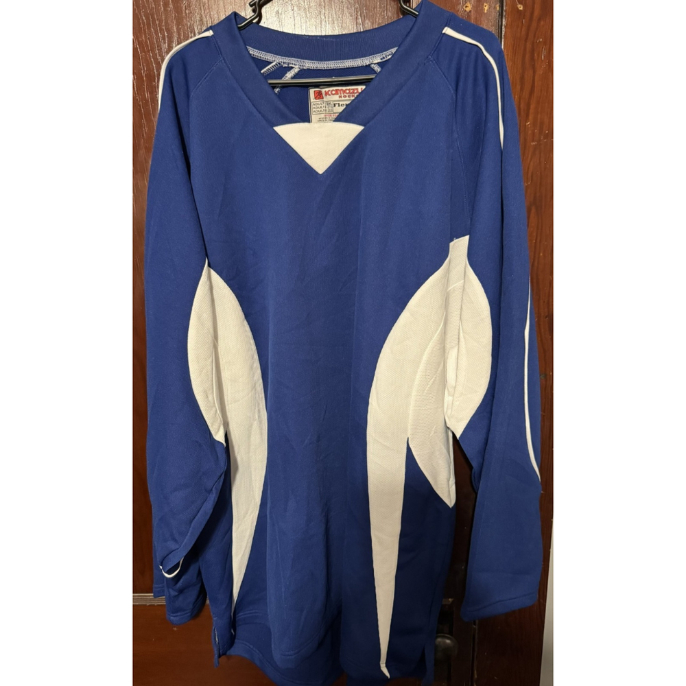 Kamazu Blank Practice Hockey Jersey Blue Men’s Size XXL New With Tags